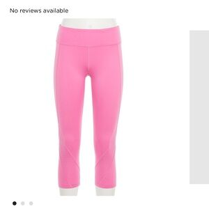 Pink Capri Leggings